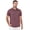 Wine Red, variant on QDG Men's Short Sleeve Polo Shirts Casual Collared Comfortable Fit Ideal for Daily & Golf Wear