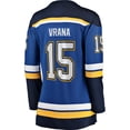 thumbnail image 3 of Women's Fanatics Jakub Vrana Blue St. Louis Blues Home Breakaway Jersey, 3 of 3