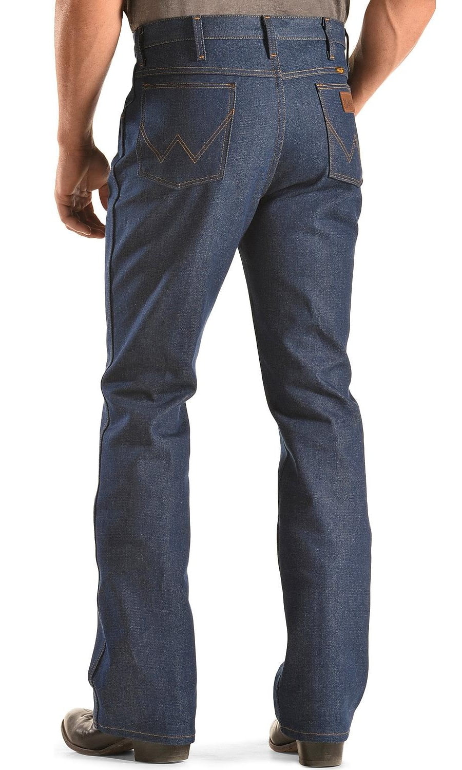 wrangler men's jeans boot cut
