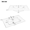 thumbnail image 4 of Christopher Knight Home Retro 2 Piece 30" Bathroom Vanities with Ceramic Sinks, Soft-Close Doors, White, 4 of 13