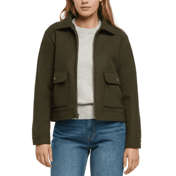 Banana Republic Women's Jacket Green Medium