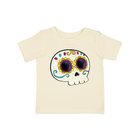 

Inktastic Cute Sugar Skull for Day of the Dead Gift Baby Boy or Baby Girl T-Shirt