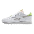 thumbnail image 2 of Tenis Reebok Mujer Dama Classic Leather Blanco Gris Casual blanco 4 MX, 2 of 6