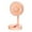 Pink, variant on Qwtwty Fans that Blow Cold Air Telescopic Folding Floor Household Electric Fan Portable High Wind Rechargeable Long Life Mini USB Desktop Fan