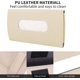 thumbnail image 3 of 2 porta pañuelos de color caqui para coche, caja de pañuelos para visera, caja de pañuelos de cuero para coche, soporte para mascarilla, estuche para guardar pañuelos de papel para visera., 3 of 5