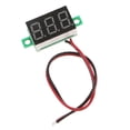thumbnail image 1 of Medidor de Voltímetro Digital Rango de Medición DC 4.8V-30V Pantalla LED Rojo de Motocicleta Coche Gloria Medidor de voltímetro digital, 1 of 9