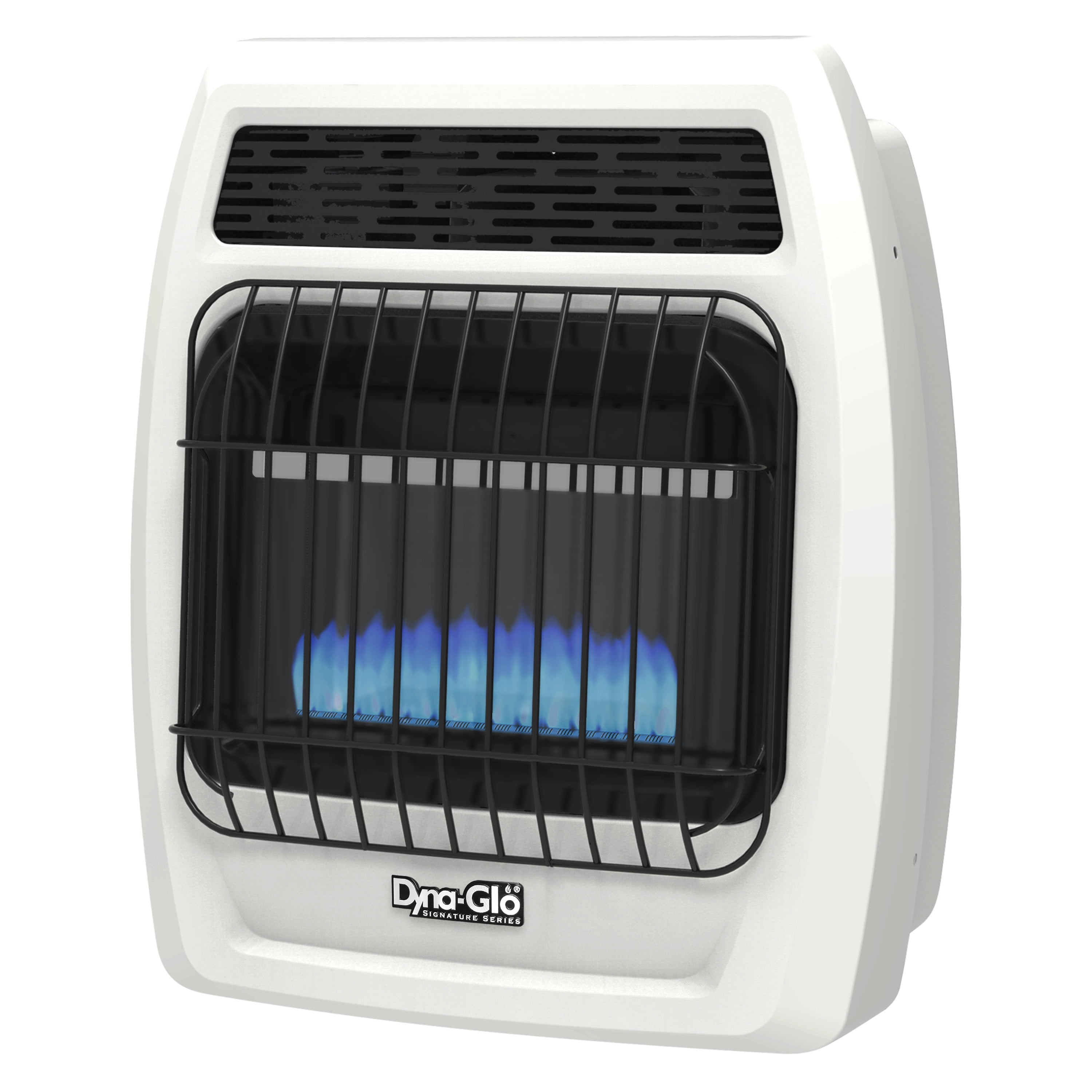 Wall Heater White Liquid Propane Blue Flame Vent Thermostatic Garage