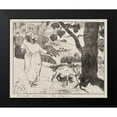 thumbnail image 2 of Gauguin, Paul 14x12 Black Modern Framed Museum Art Print Titled - Pastorales Martiniques (Martinique Pastorals), 2 of 5