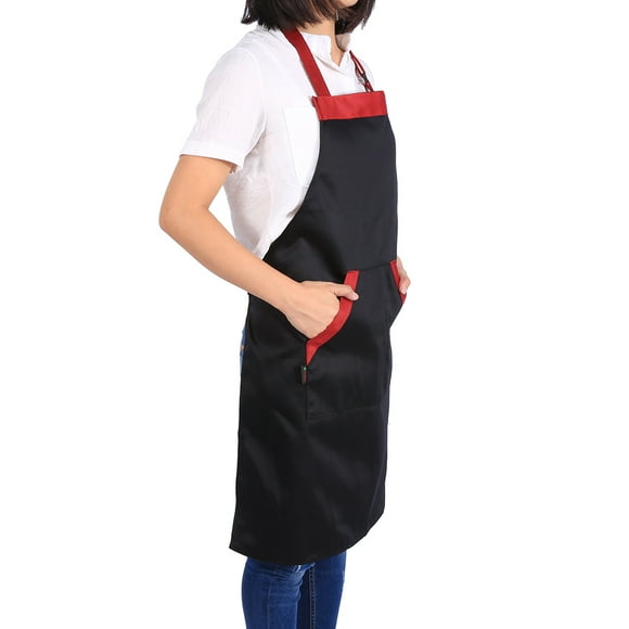 Apron, With Adjustable Neck Strap Apron Dress, Oil-Proof Apron Garden Apron Kitchen Supplies For Men Women Home Kitchen