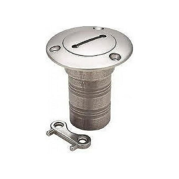 Seachoice Corrosion-Resistant Cast 316 Stainless Steel Deck Fill, Water Fill w/ Cap