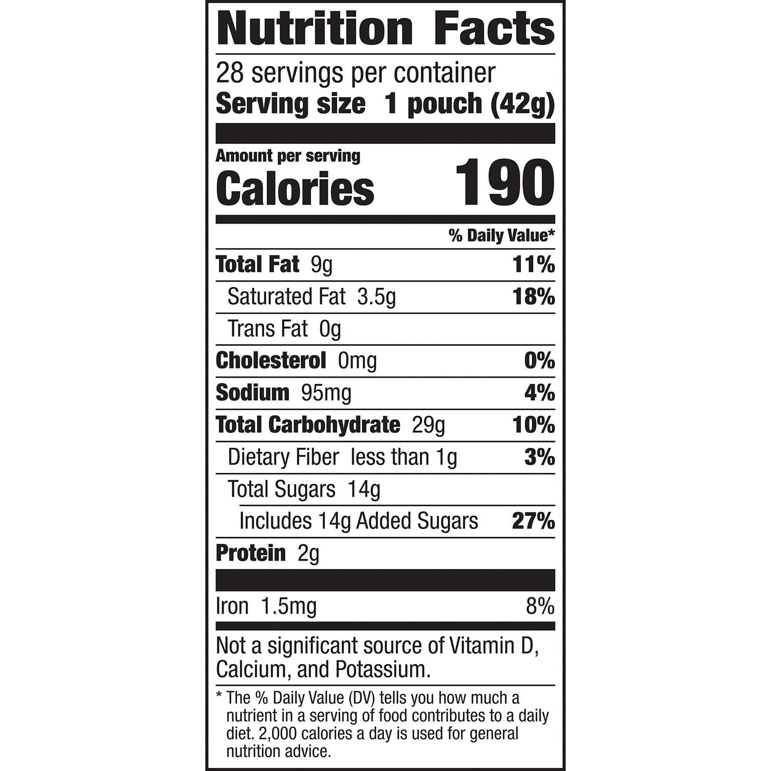 Pillsbury Soft Baked Mini Chocolate Chip Cookies, 1.5 oz., 28 Pack With White Bowl By OMA