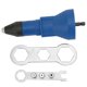 thumbnail image 3 of Riveting Power Drill Adapter, Rivet Gun Adapter Practical 2.4~4.8mm For Vehicle Upgrade For Mechanical Manufacture ANGGREK Otros, 3 of 8
