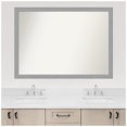 thumbnail image 4 of Amanti Art Custom Wall and Bathroom Mirror (34.5 x 47.5 in.), Brushed Nickel Frame, 4 of 7