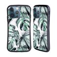 thumbnail image 1 of Head Case Designs Officially Licensed Nature Magick Tropical Palm Leaves On Marble Turquoise Green Island Hybrid Case Compatible with Apple iPhone 13 Pro, 1 of 7