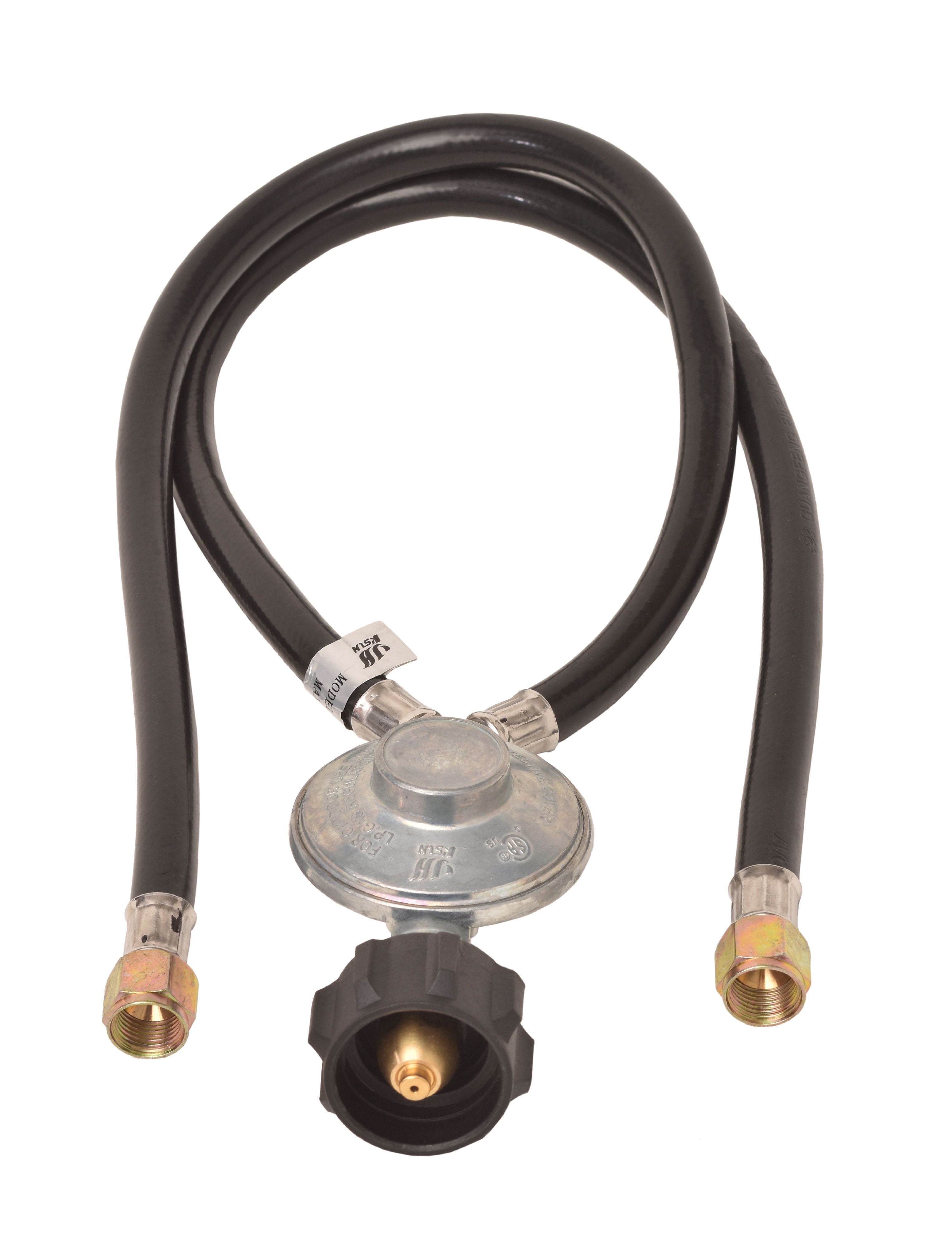 Hose and Regulator for Grills with Side Burner Type1