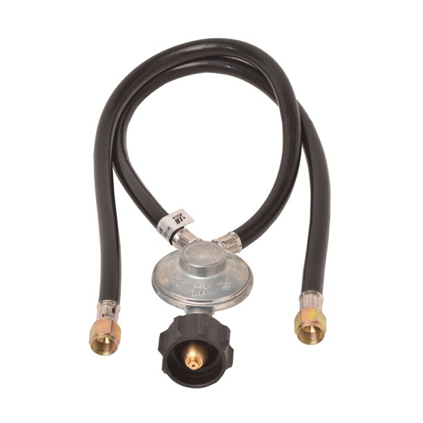 Hose and Regulator for Grills with Side Burner Type1