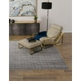 thumbnail image 2 of Jill Zarin Uptown Collection Area Rug - Park Avenue (7' 10" Square Gray/Ivory), 2 of 9