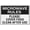 Warning Sign 4, variant on Stop Do Not Enter Unannounced Sign Warning Sticker-Security Sign Outdoor Sign 8"x12"