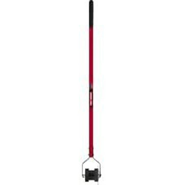 Truper 32100 Tru Tough Rotary Lawn Edger with Dual Wheel and Ash Handle