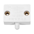 thumbnail image 3 of Interruptor de lámpara de puerta de armario Momentáneo Interruptor de armario Normalmente cerrado 110-250V 1A Blanco, 3 of 3