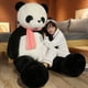 thumbnail image 2 of Bufanda gigante grande para bebé, oso Panda de peluche, Animal de peluche, almohada de juguete, muñecas Kawaii de dibujos animados, regalos para amantes de las niñasgreen75cm Fivean unisex, 2 of 2