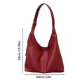 thumbnail image 6 of bestolf Slouchy Hobo Bag Women Shoulder Bag Slouchy Tote Crossbody Handbag Purse for Commuting Work Daily Errands (Brown ), 6 of 8