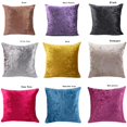 thumbnail image 6 of High Quality Plush Velvet Cushion Cover Living Room Square Polyester Pillow Case Lenght 60x60cm/23.62inch For Sofa - Champagne, 6 of 6