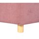thumbnail image 3 of Base de cama Nakane individual - Rosa cenizo Gaia Herbs Contemporáneo, 3 of 6