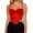 tank 119#Red, variant on Women Tank Tops Mesh Camisole with Built In Bras Shining Crystal Rhinestone Detachable Straps Bustier Casual Outdoor