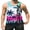 Cocount Tree, variant on 3D Graphic Tank Tops for Men Quick Dry Cool Artwork Sleeveless Shirts for Summer Beach Exercise Fitness