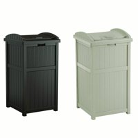Outdoor Trash Cans Gray Walmart Com