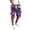 Purple, variant on OIOLOYJM Camo Cargo Shorts for Men Drawstring Elastic Waist Relaxed Fit Casual Outdoor Gym Shorts Fashion Running Sweat Shorts with Multi Pockets Blue L