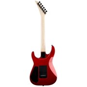 Jackson JS Series Dinky JS11 Electric Guitar - Metallic Red Bundle with Instrument Cable, Strap, Tuner, Picks, and Austin Bazaar Instructional DVD