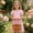 A, variant on Wicker Picnic Basket Willow Rattan Bride Flower Basket Picnic Container Hand-Woven Arrangement with Handle Bowknot