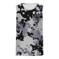 thumbnail image 4 of VBTAPA Mens Summer Beach Tank Top Camouflage Print Sleeveless Cotton T Shirts Muscle Tee Vacation Shirts Todays Daily Sales Multicolor#10 XXL, 4 of 5