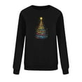 thumbnail image 6 of Women's Christmas Sweatshirt Fashion Crewneck Shirts Xmas Tree Printed Pullover Top Winter Long Sleeve Sweaters Loose Plus Size Blouses Tops, 6 of 6