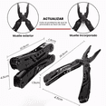 thumbnail image 4 of Navaja Cuchillo Tácticos BLOOSOM Multifunción Inoxidable Camping, 4 of 4