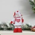thumbnail image 6 of Christmas Dolls, Christmas Tree Decorations, Expandable Knitted Figurines for Holiday Display, Red and White Cloth Doll Props for Gifts, 6 of 7