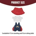 thumbnail image 3 of HUASHENG Clothes For Doll Adorable Outfit Set For 17cm Designer Clothes Accessories For Doll 17cm Accessories Outfits Chic Doll Clothing & Style Bundle, 3 of 5