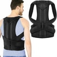 thumbnail image 3 of Posture Corrector Belt Back Brace for Men and Women Relieves Upper and Lower Back Pain Adjustable and Breathable Back Br, 3 of 3