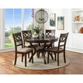 thumbnail image 2 of Pemberley Row Wood Cherry Dining Table Set Round 4-Person 47", 2 of 11