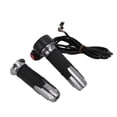 thumbnail image 2 of Juego de puños de acelerador giratorio para vehículos eléctricos, color gris, compatible con 12 V-99 V, sin indicador de triple velocidad, 2 of 8