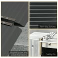 thumbnail image 5 of HOMCOM Wheelchair Ramp 8FT, Folding Aluminum Threshold Ramp with Non-Slip Surface, Transition Plates, Scooter Ramp for Home, Doorways, Curbs, Steps, 5 of 10