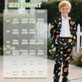 thumbnail image 7 of Xoenoiee Space Planet Star Constellation Print Boys Suit Kids Tuxedo Suits for Boy Toddler Prom Wedding Outfit 2-Piece Blazer Pants Set, Size 7-8 Years, 7 of 7