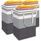 thumbnail image 1 of 3Pcs Cesto para Ropa Sucia de 75L, Cesta de Lavandería Plegable de Gran Capacidad, Cesto de Almacenamiento de Ropa con Mango de Cuerda para Baño, Dormitorio y Juguetes, 1 of 7
