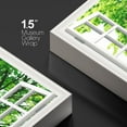 thumbnail image 4 of wall26 Canvas Print Wall Art Window View of Field of Green Flowers Nature Wilderness Photography Realism Rustic Scenic Colorful Relax/Calm Ultra for Living Room, Bedroom, Office - 32"x48", 4 of 5