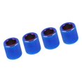 thumbnail image 1 of 4 piezas de collares para reposacabezas , decoración para reposacabezas de asiento , collares para reposacabezas , anillos, se Azul Sunnimix Collares de reposacabezas de coche, 1 of 8