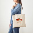 thumbnail image 5 of CafePress - Goldfish Tote Bag - Unisex Canvas Tote Bag, Beige, 1-Piece, 5 of 8
