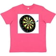 thumbnail image 3 of Inktastic Dart Board Youth T-Shirt, 3 of 5