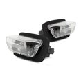 thumbnail image 3 of KarParts360 For Toyota Camry 2012 13 14 15 16 2017 License Light Assembly Driver And Passenger Side | Pair | CAPA | Clear Lens | ABS Plastic | With Bulb(s) | Replacement For TO2870105 | 81270-06031, 3 of 6